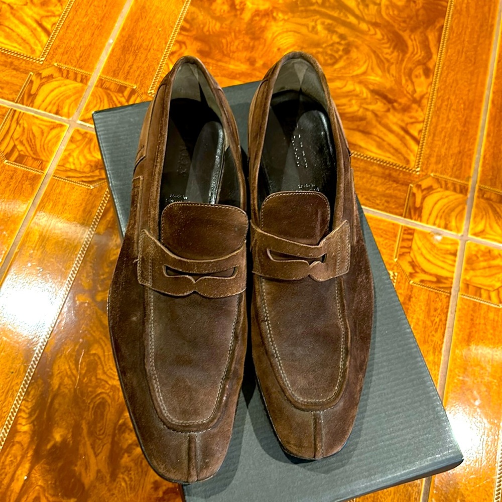 Bally Men’s Suede Loafers